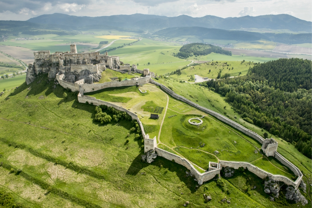 spišský hrad autom z požičovne